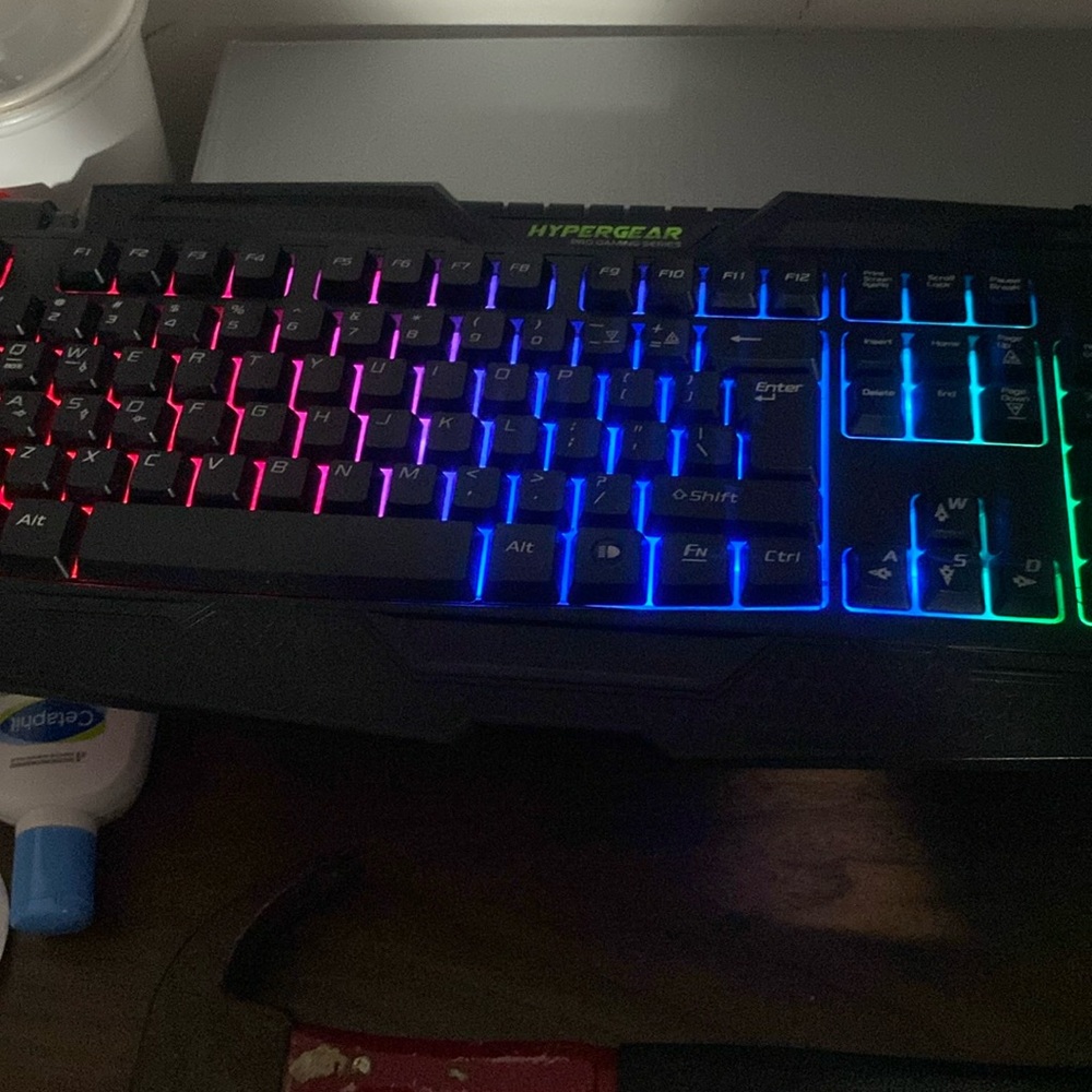Glowing Keyboard, Hypergear pro gaming series